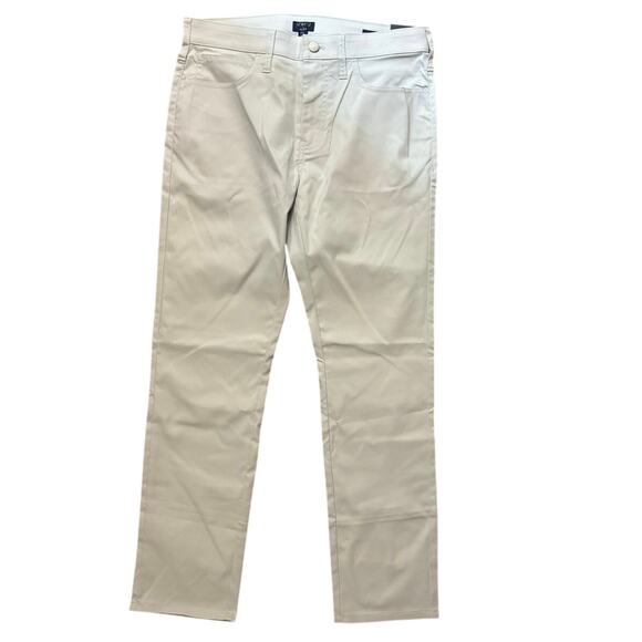 NWT J.Crew Slim Fit Five Pocket Tech Pant In Stone Size 31x30 - Picture 3 of 8
